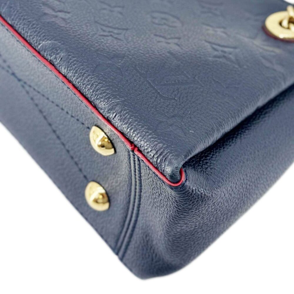 Louis Vuitton  Surene BB Empreinte Leather Shoulder Bag Navy Blue - Picture 10 of 16